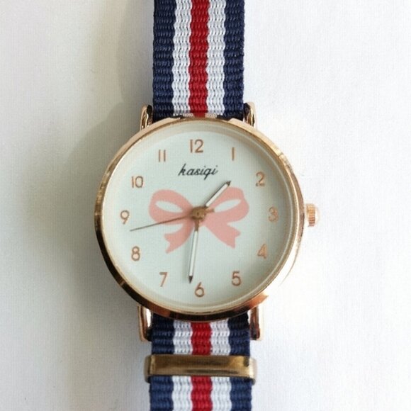 Red White and Blue watch Bow face - Picture 4 of 7